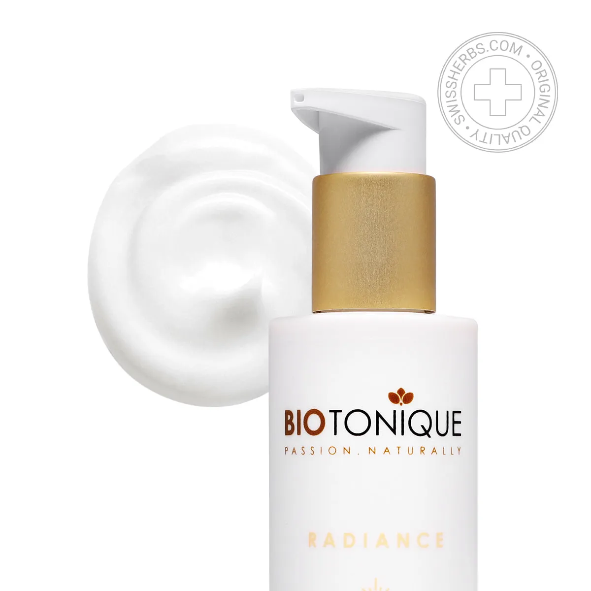 BIOTONIQUE BRIGHTNESS moisturizing and toning body milk, 200 ml.